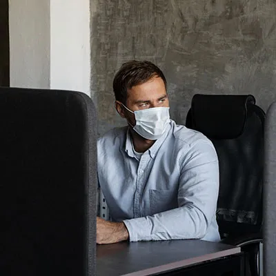 Lavoratore pandemia