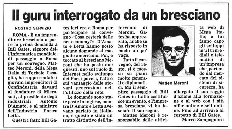 Rassegna Stampa Mega Italia Media