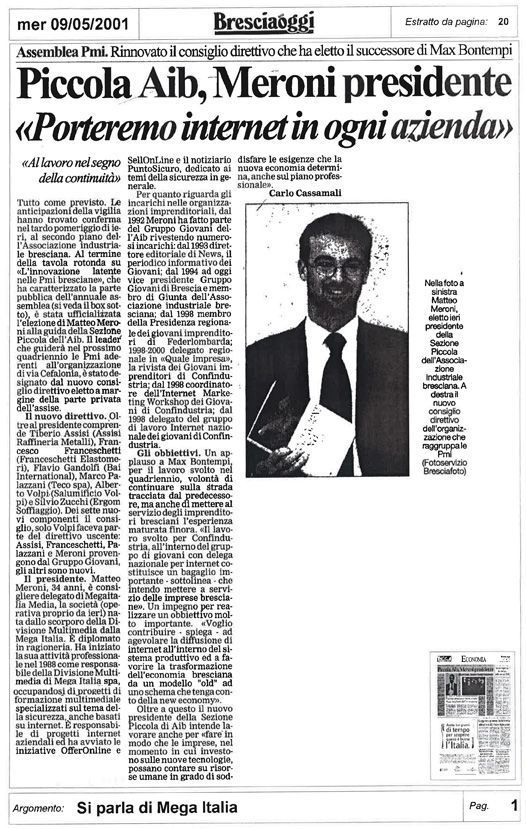 Rassegna Stampa Mega Italia Media