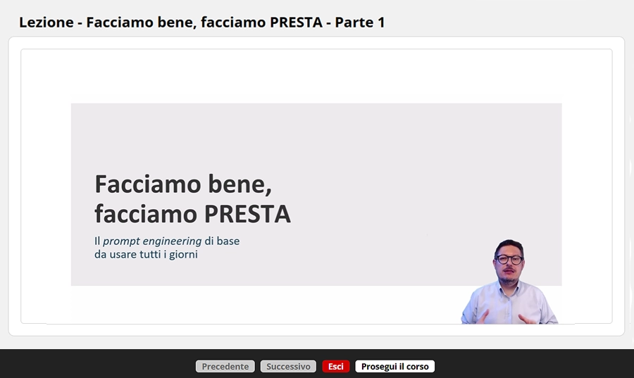 Slide corso intelligenza artificiale generativa