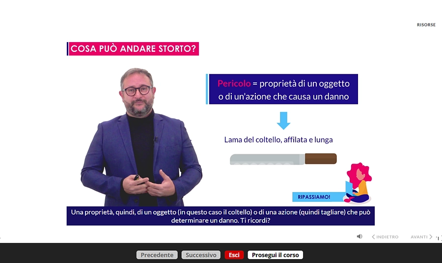 Slide corso Lavoratori - Quota della formazione specifica - Alto rischio