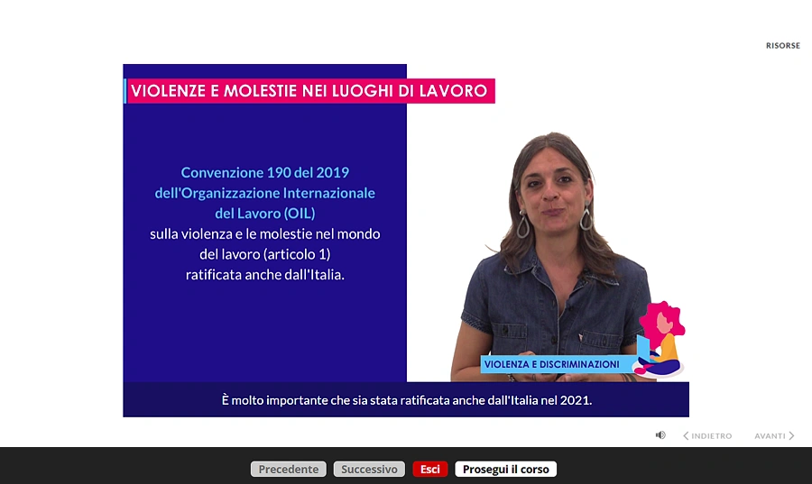 Slide corso basi parità di genere