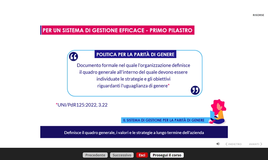 slide corso parità di genere