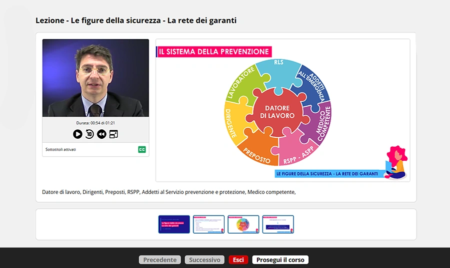 Slide corso formazione Dirigenti ECM